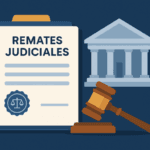 listado con avisos de remate judicial