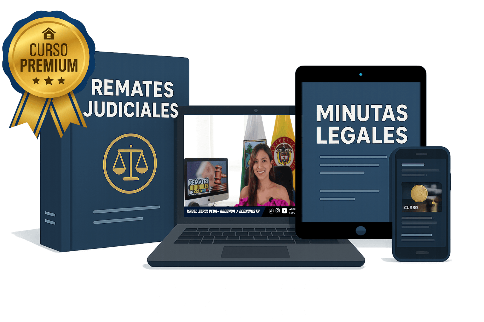 Curso online de remates judiciales en Colombia con estrategias aplicadas y contenido práctico